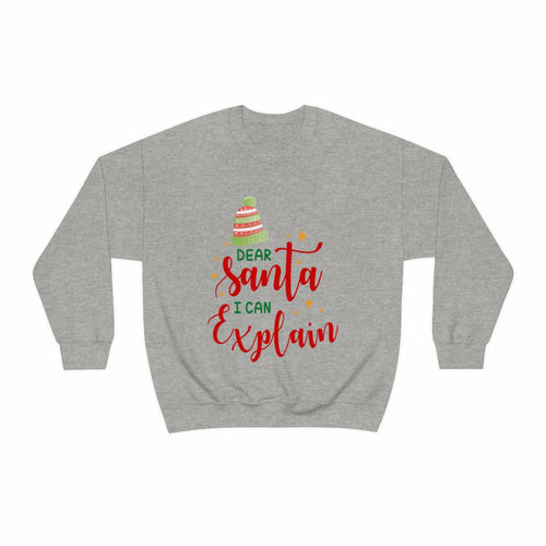 Womens Santa I Can Explain Sweatshirt