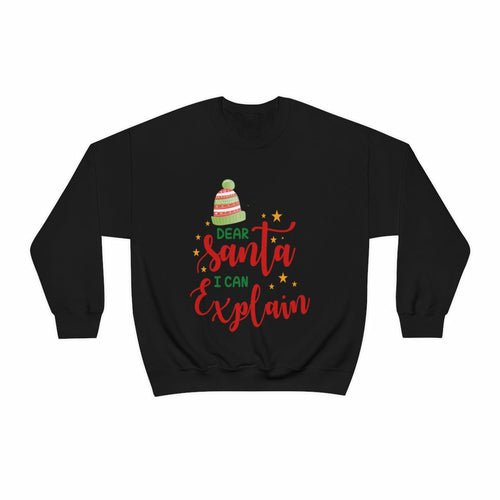 Womens Santa I Can Explain Sweatshirt