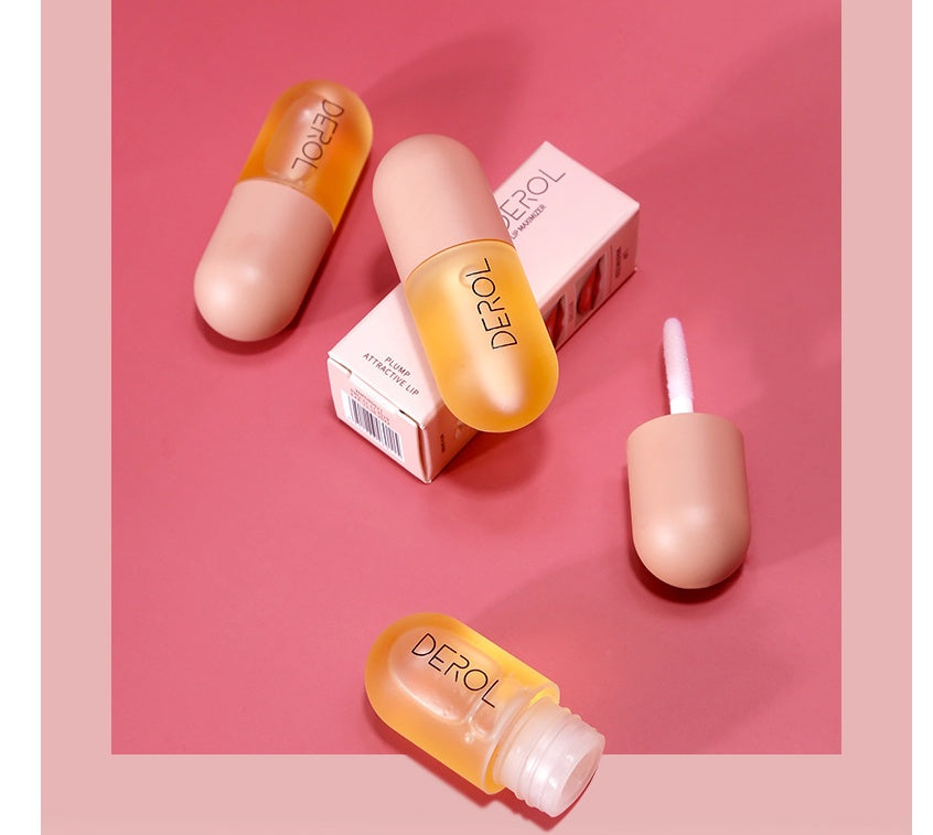 Day Night Instant Volume Lip Plumper Oil, Clear, Nourishing and Repairing