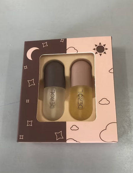 Day Night Instant Volume Lip Plumper Oil, Clear, Nourishing and Repairing