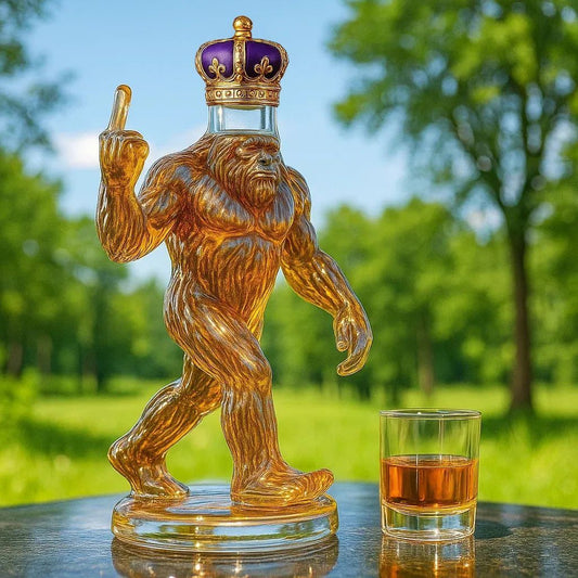 Bigfoot Whiskey Bottle